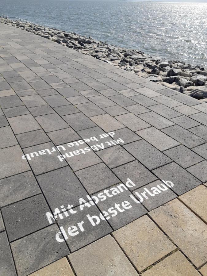 Kuestenbude No.6 Buesum Zentrum Eksteriør billede